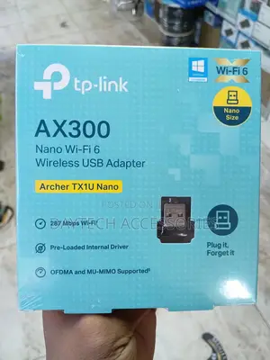 This Is a Tp-Link Archer Tx1u Nano Ax300 Wi-Fi 6 Wifi Usb Adapter.