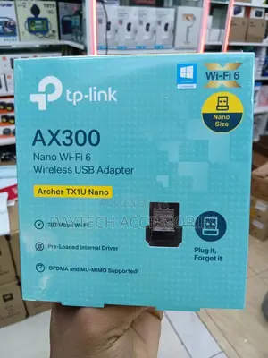 Tp-Link Ax300 Nano Wi-Fi 6 Usb Adapter - Tl-Archer Tx1u