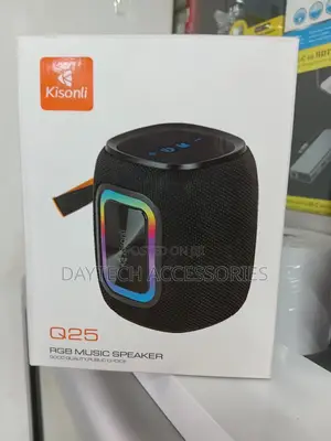 This Is a Kisonli Q25 RGB Music Speaker With a 12w Power Output.