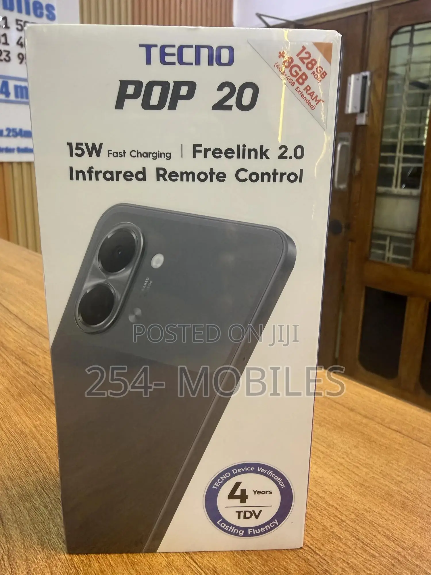 New Tecno Pop 20 128 GB Black