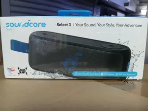 Soundcore Select 3 Portable Outdoor Bluetooth Speaker - Black