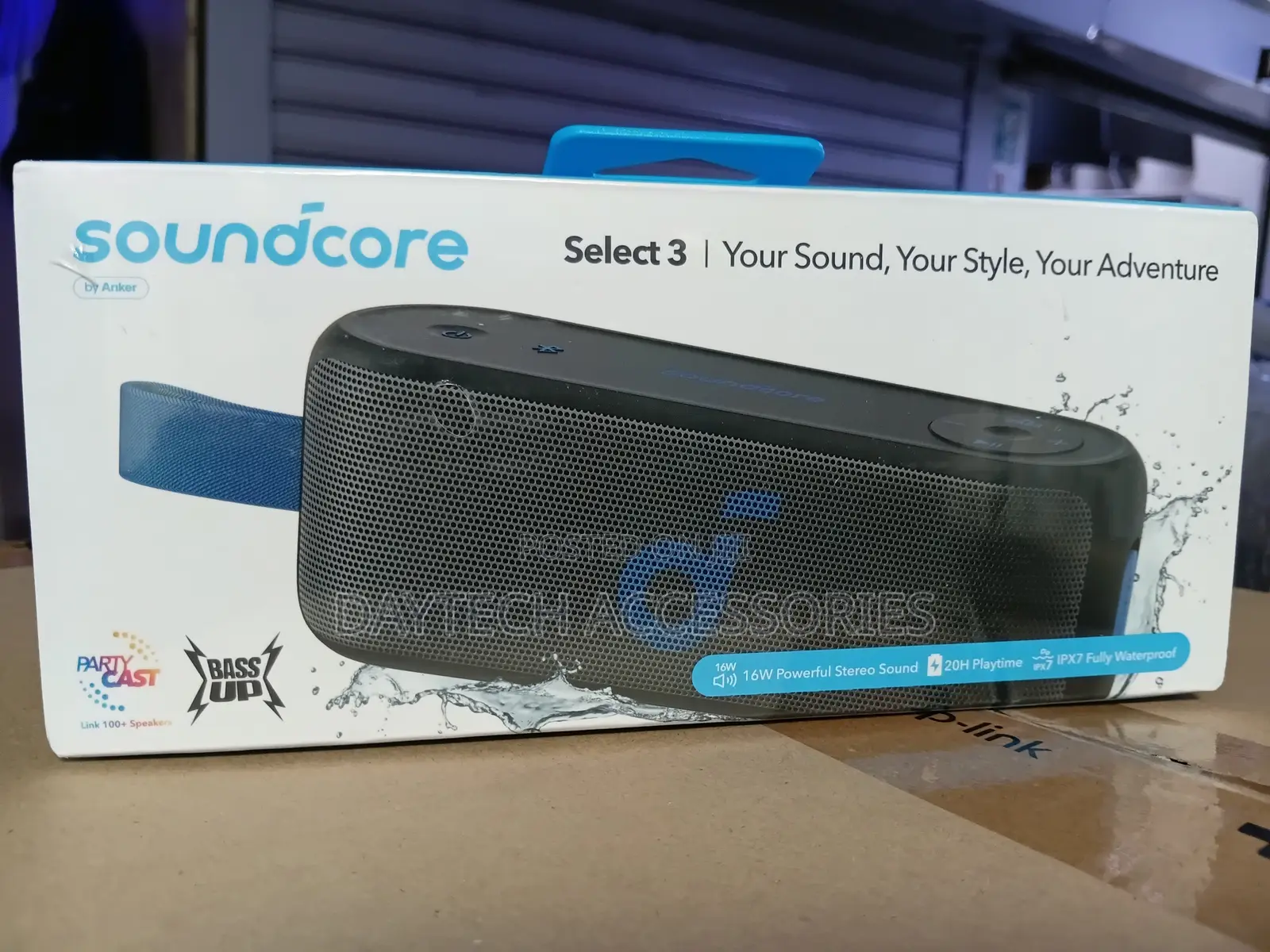 Soundcore Select 3 Portable Outdoor Bluetooth Speaker - Black