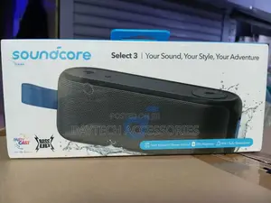 Soundcore Select 3 Portable Outdoor Bluetooth Speaker - Black