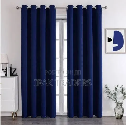 *3 Pc Plain Curtains*2 PCS-Curtains 1.5 M 1 Pc SheerHeight-2.5m