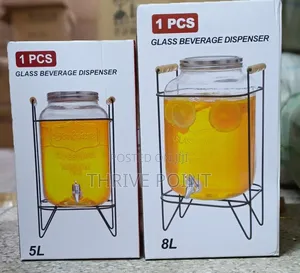 Glass Juice Dispenser
