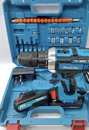 Makita Cordless Drill 26v Li-Ion – Heavy Duty Electric Drill Driver