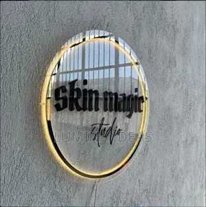 Premium Custom Backlit Acrylic Sign – 3d Led Illuminated