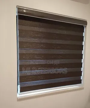 Classy Horizontal Zebra Blinds
