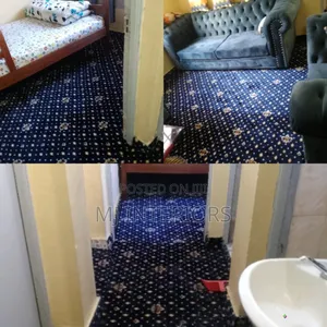 Executive Vip Wall to Wall Blue Dotted