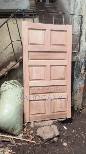 Eight Panel Mahogany Doors