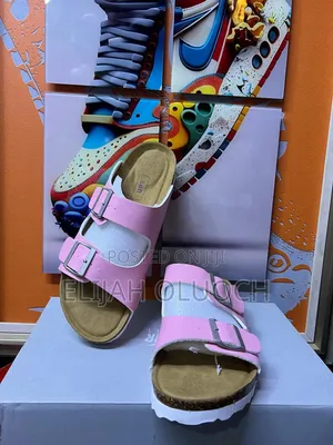 Buckle Cork Sandals “Pink”
Sizes :36-42