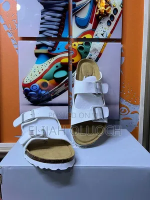 Buckle Cork Sandals “White”
Sizes :38-45