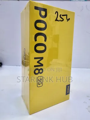 New Xiaomi Poco M8 256 GB Silver
