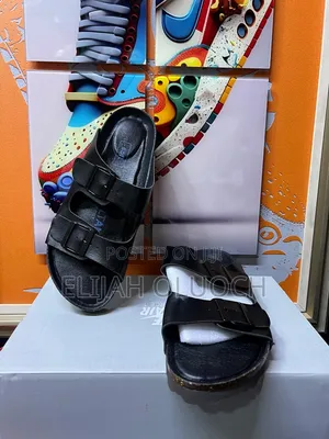 Buckle Cork Sandals “Black”
Sizes :38-45