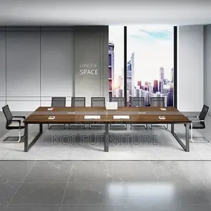 Office Table : Nevo45 2.4-Meter Modern Boardroom Office Table
