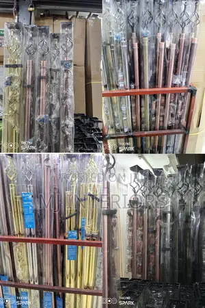 Rust-Free Imported Curtain Rods – Long Life Guaranteed