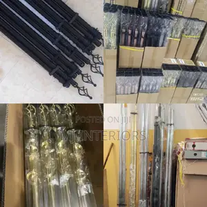 Elegant Imported Curtain Rods for Modern Homes