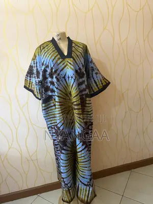 Fashionable African Batika Outfit