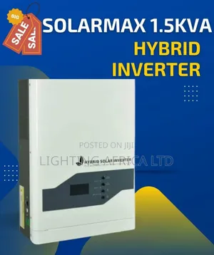 Brand New 1.5kva - 12v Solarmax Hybrid Solar Inverter