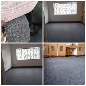 Non-Slip Grey Delta Carpet Installationt