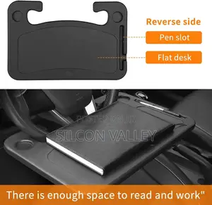 Universal Steering Wheel Tray Fits Most Vehicles for Travelers