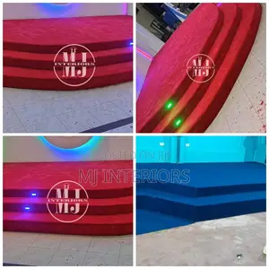 High Quality Vip Wall Carpet for Church Altar Elegant Red/Blue Options