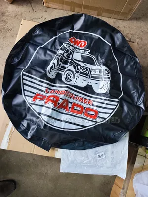 Leather Spare Tire Cover Toyota Landcruiser Prado 16"/17"/18"