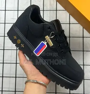 Louis Vuitton X Nba All-Black Sneakers Size 39-45