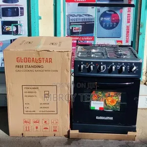 Globalstar 60x60cm Free Standing Gas Cooking Range With Oven