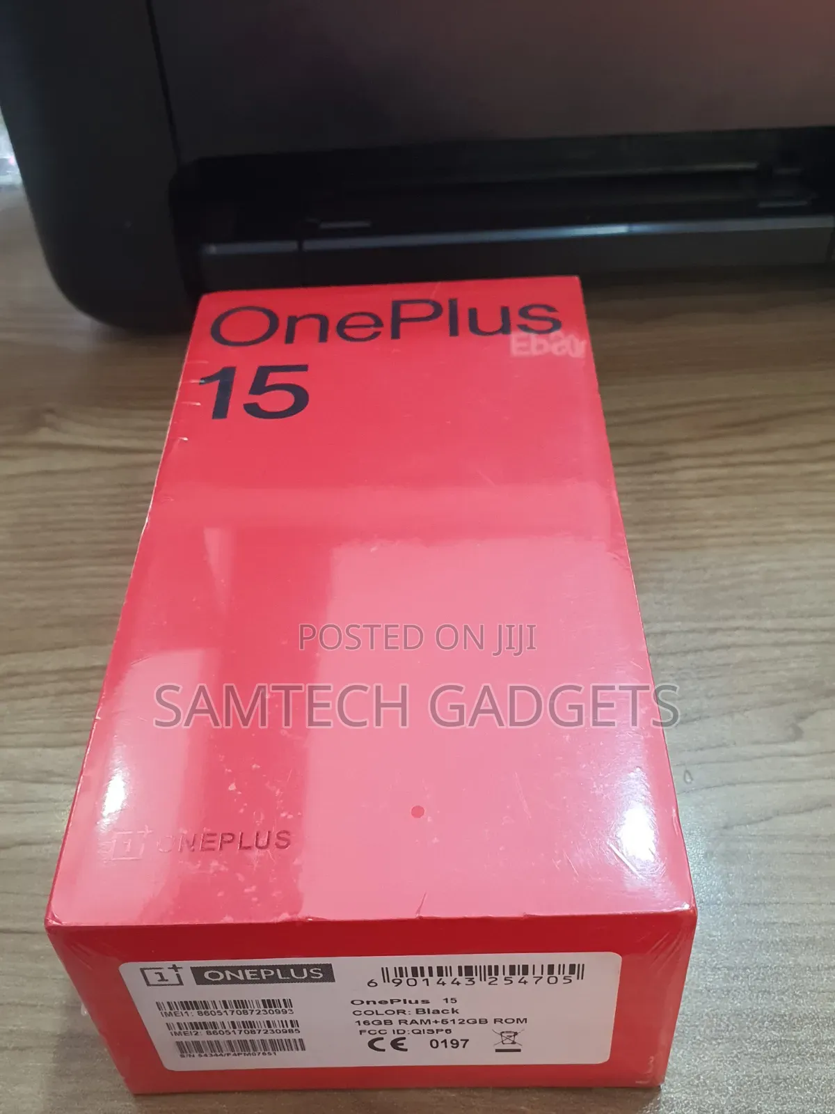 New OnePlus 15 512 GB Black