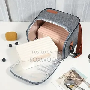 Large Capacity Classic Chic Insulated Lunch Bag