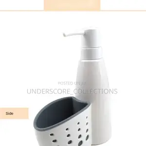 2-in-1 Soap Dispenser Sundries Storage Box