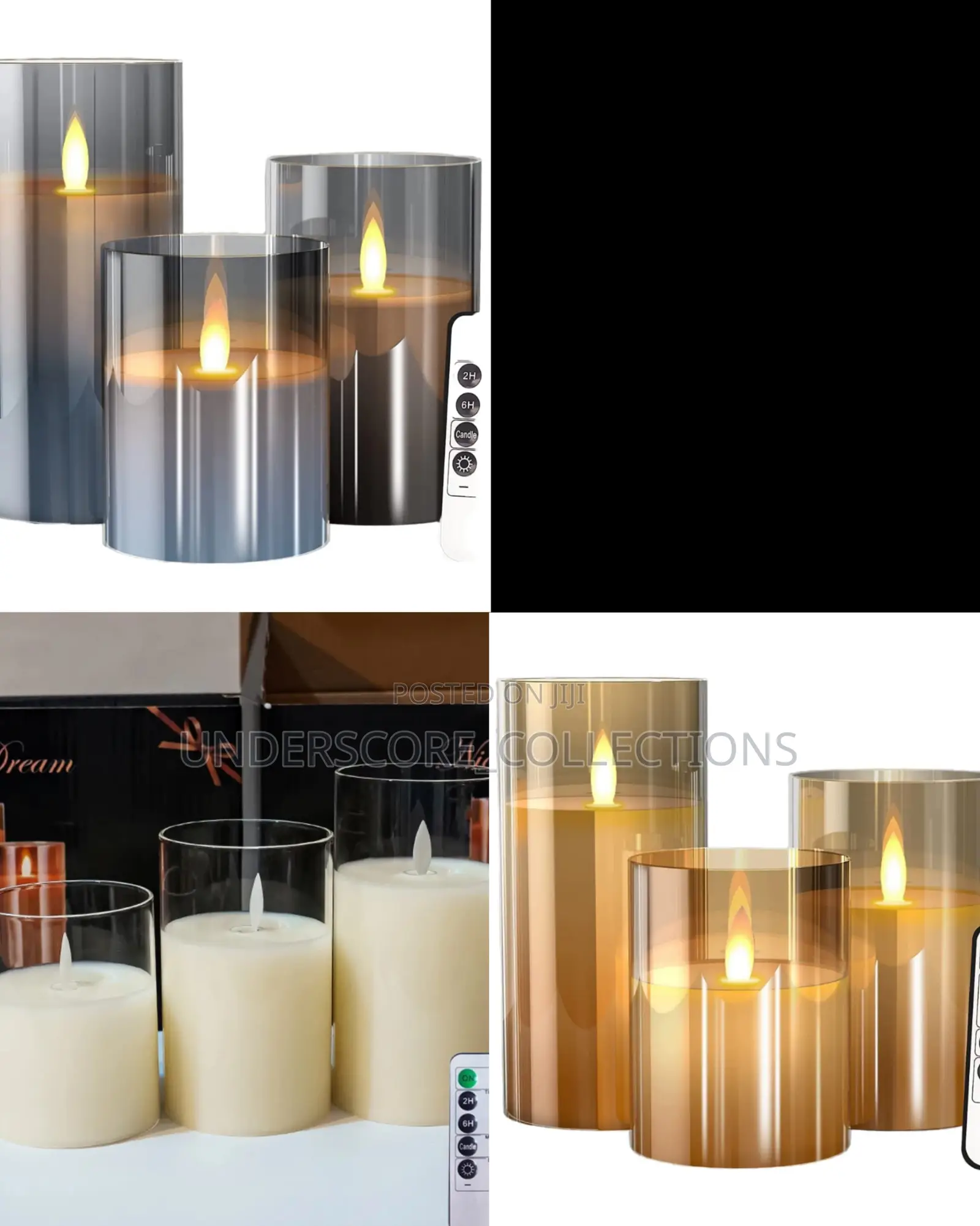 Flameless Candles 3d Wick Electric Led