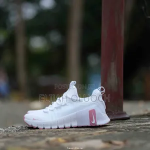 White/Pink Nike Air Metcon 6 for Ladies