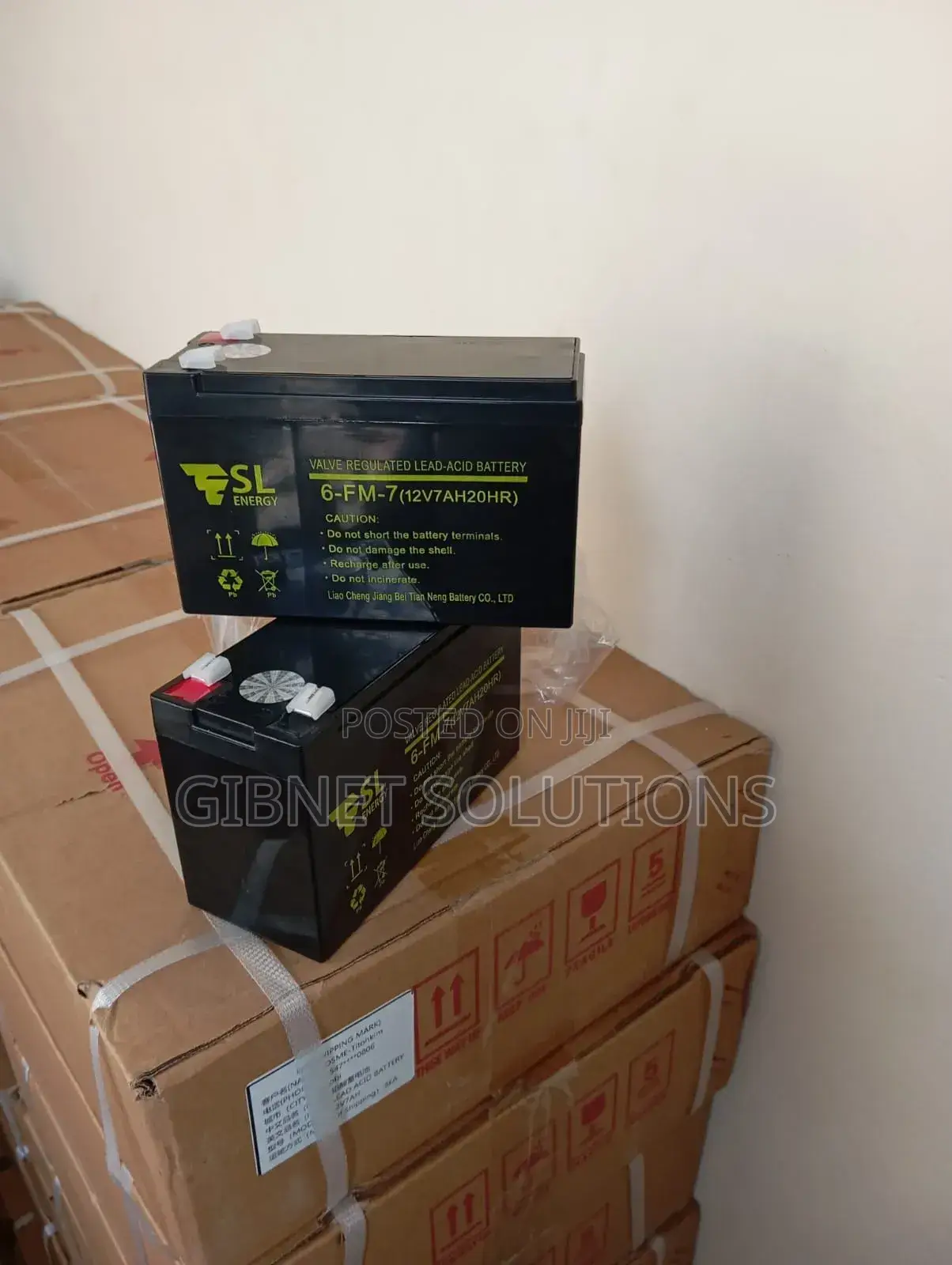 Esl 12v 7ah Ups Battery