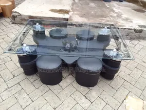 Glass Coffee Table - Stylish Center Table Design