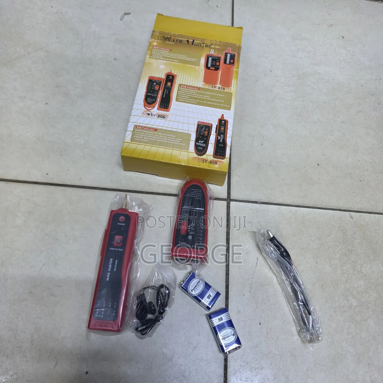Network Wire Tracker and Ethernet Tester Tool