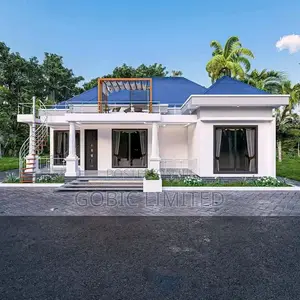 Smart House With Pitched Roofing