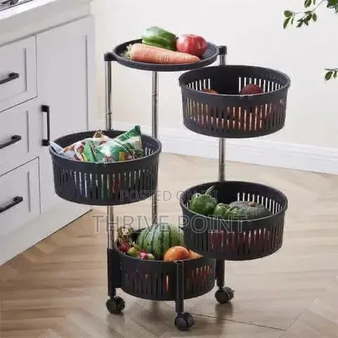 Fruit Rack Plastic 5tier
