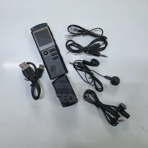 32gb Digital Voice Recorder Rechargeable Portable Audio Recorder