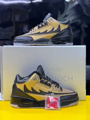 El Vuelo  Jordan 3 Retro
“ Black Tan Flame ” 
 Sizes: 40-45