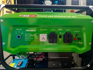 Power Usa W2500exe Petrol Generator3.0 Kva/2.8kva Key Strart