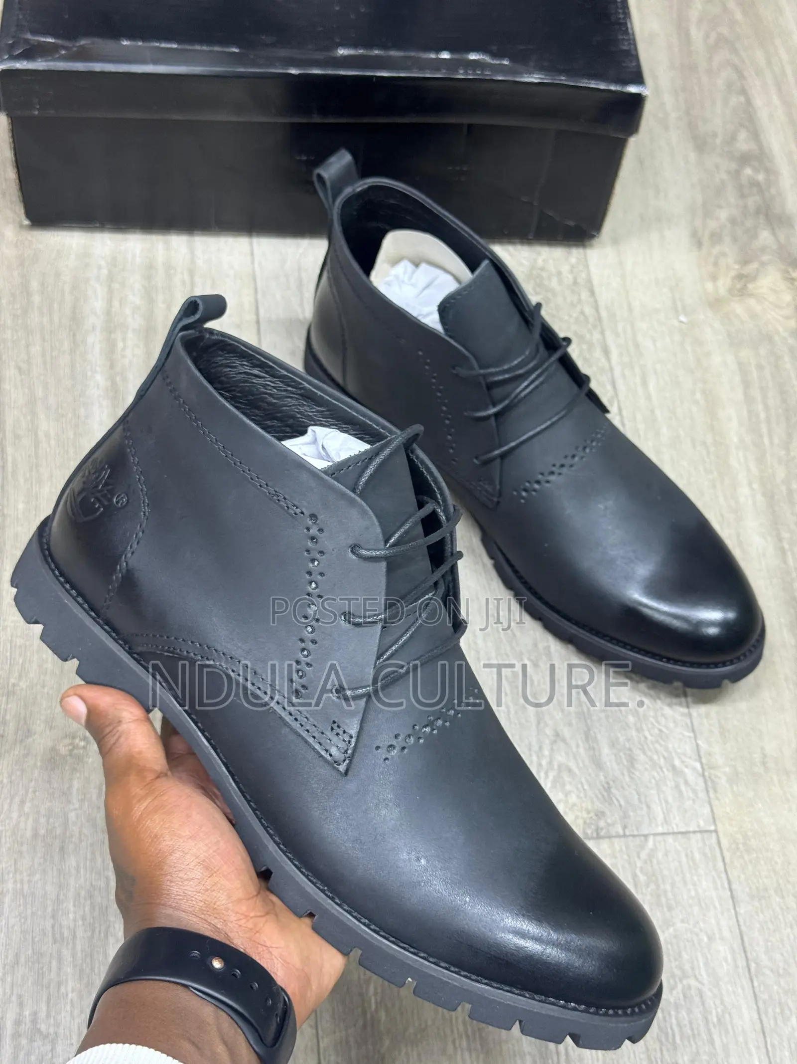 Original Timberland Smooth Leather High Cut Boots