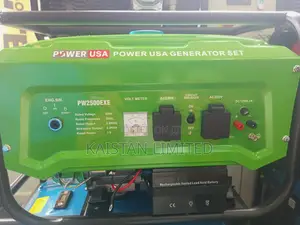 Power Usa W2500exe Petrol Generator3.0 Kva/2.8kva Key Strart