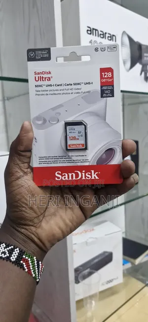 Sandisk 128gb Ultra SDXC Uhs-I Memory Card - 120mb/S,