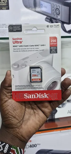 Sandisk 256gb Ultra SDXC Uhs-I Memory Card - 120mb/S,