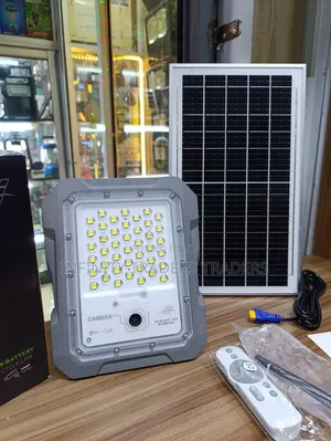 Solar Camera Flood Light