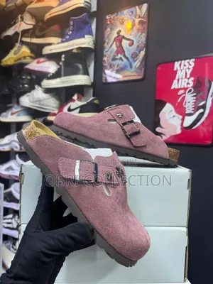 Hot Pink Birkenstock “Chrome Hearts” Sandals