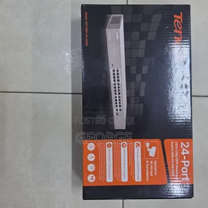Tenda 24 Port Poe Switch Tef1126p-24-250w Original