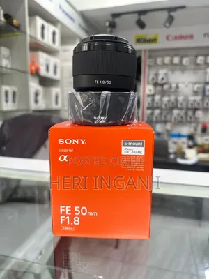 Sony 50mm F1.8mm Prime Lens
